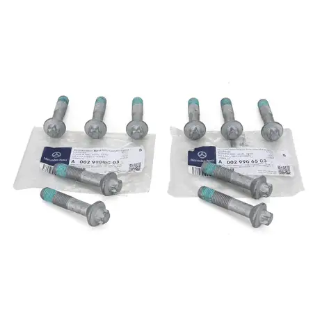 10x ORIGINAL Mercedes-Benz Schraube f&uuml;r Radnabe Radlager vorne 0029906503