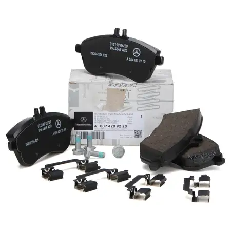 ORIGINAL Mercedes-Benz Bremsbel&auml;ge C-KLASSE W204 E-KLASSE W212 vorne 0074209220