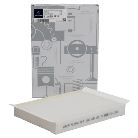 ORIGINAL Mercedes-Benz Innenraumfilter VORFILTER 1668300218 W205 W213 GLC GLE