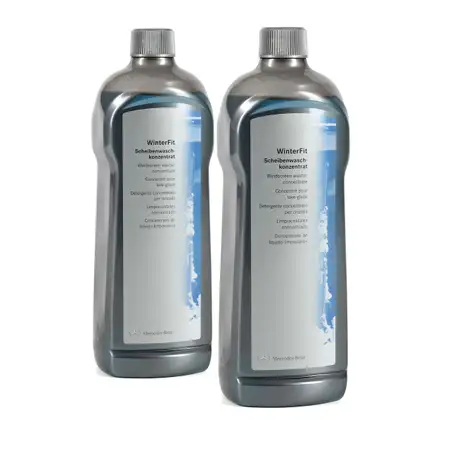 2x 1 Liter ORIGINAL Mercedes-Benz Scheibenwaschkonzentrat WinterFit 002986147109