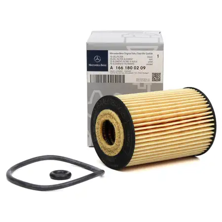ORIGINAL Mercedes-Benz &Ouml;lfilter 1661800209 f&uuml;r A-Klasse W168 A140-210 VANEO 414