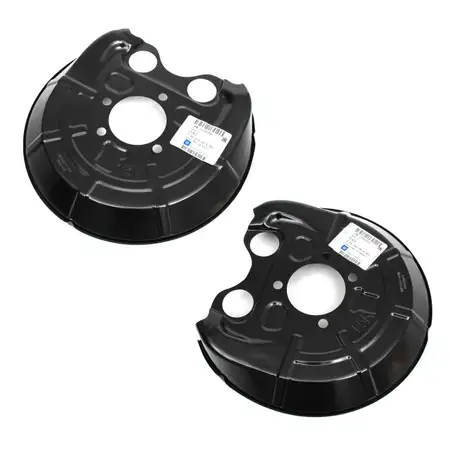 2x ORIGINAL GM Opel Abdeckblech Bremsankerblech SIGNUM VECTRA C hinten