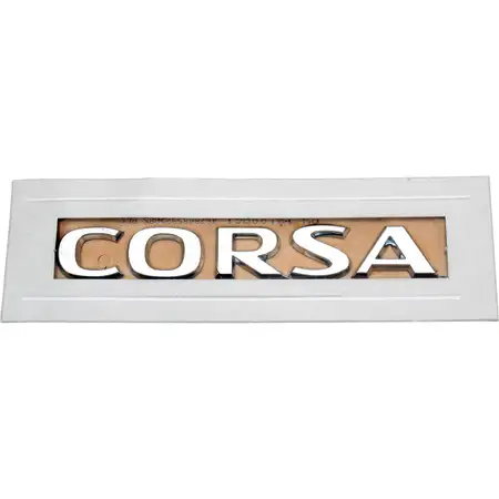 ORIGINAL Opel Emblem Plakette Schriftzug Logo Heckklappe Corsa D 5177440