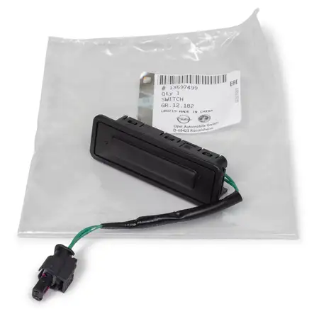 ORIGINAL Opel Heckklappen&ouml;ffner Schalter Heckklappe INSIGNIA A Sports Tourer 13597499