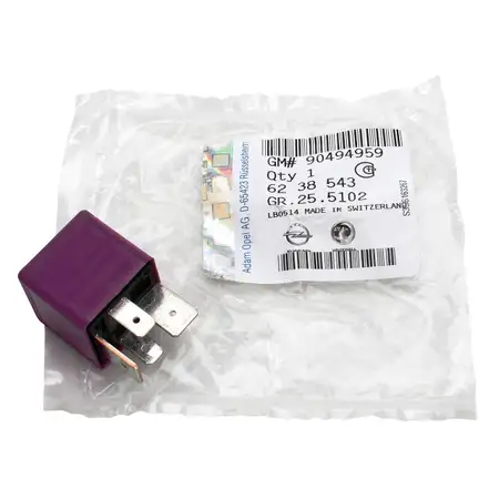 ORIGINAL GM Relais Kraftstoffpumpe Benzinpumpe Astra Omega Vectra Zafira 6238543