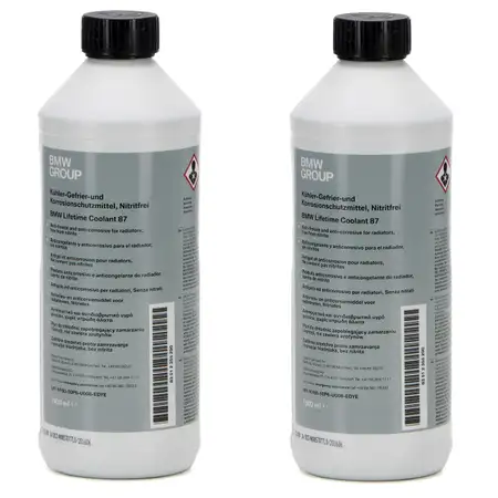 ORIGINAL BMW Frostschutz K&uuml;hlerfrostschutz Konzentrat 83192211191 - 3 Liter 3L