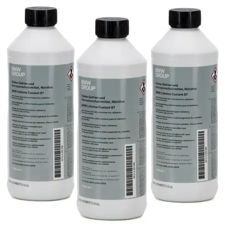 ORIGINAL BMW Frostschutz K&uuml;hlerfrostschutz Konzentrat 83192211191 - 4,5 Liter