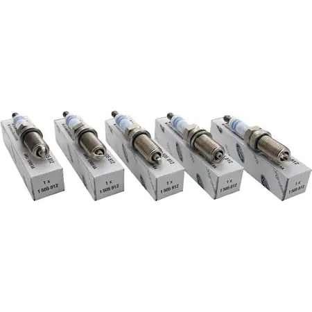 5x ORIGINAL Ford Z&uuml;ndkerze Set Focus II 2.5ST Mondeo IV S-Max 2.5 1505812