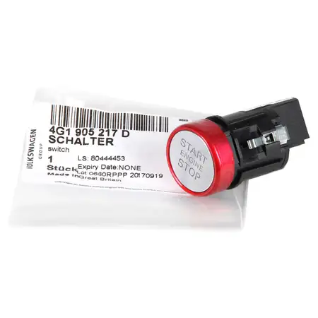 ORIGINAL Audi Start-Stop Schalter A6 S6 RS6 (4G C7) A7 S7 RS7 (4G) 4G1905217D