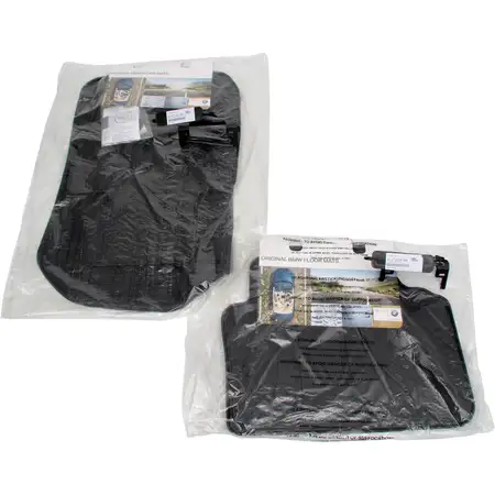 ORIGINAL BMW Gummimatten Fu&szlig;matten Automatten Satz 3er E90 E91 VORNE + HINTEN