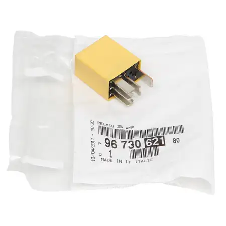 ORIGINAL Peugeot Relais Arbeitsstrom Trennrelais 1007 (KM_) 25 A 9673062180