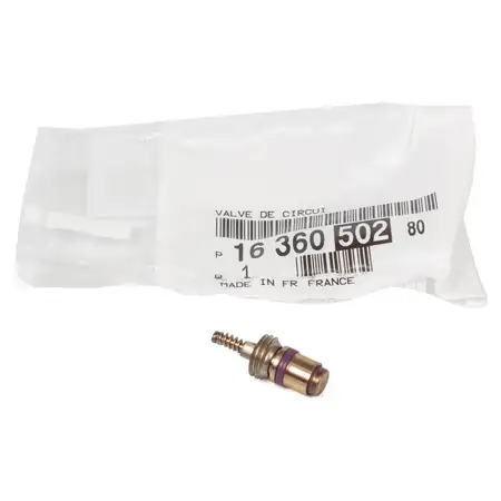 2x ORIGINAL Citroen Peugeot Ventil Klimaanlage Druckleitungsventil 1636050280