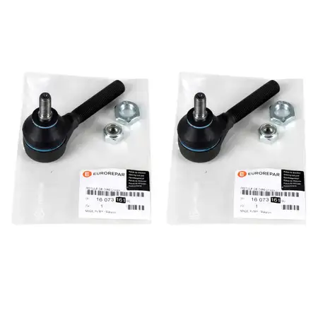 2x ORIGINAL Citroen Peugeot EUROREPAR Spurstangenkopf vorne 1607316180