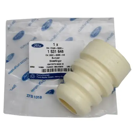 ORIGINAL Ford Gummianschlag Anschlagpuffer Federung FIESTA VI MK6 vorne 1531648