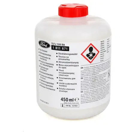 ORIGINAL Ford Reifendichtmittel Reifenf&uuml;llmittel Dichtmittel 1811671 7U7J1568BA