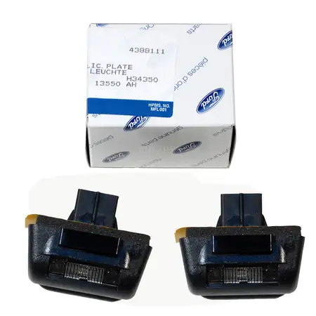 2x ORIGINAL Ford Kennzeichenleuchte Nummernschildleuchte Transit ab 06.1994