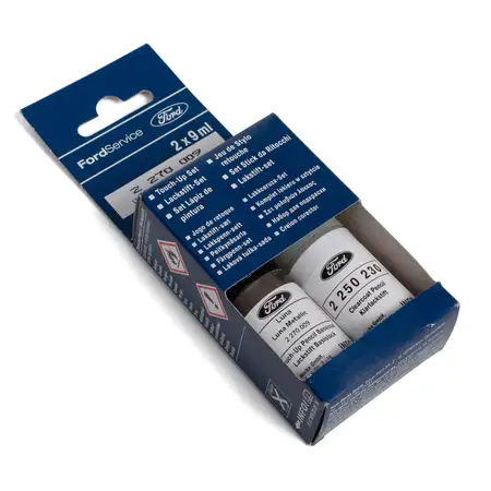 ORIGINAL Ford Lackstift Set LUNA BRAUN-METALLIC + Klarlack 18ml 1775167