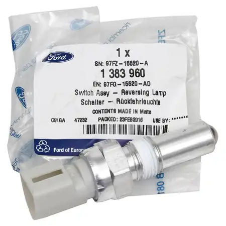 ORIGINAL Ford R&uuml;ckfahrlichtschalter ESCORT FIESTA IV V FOCUS I II FUSION 1383960