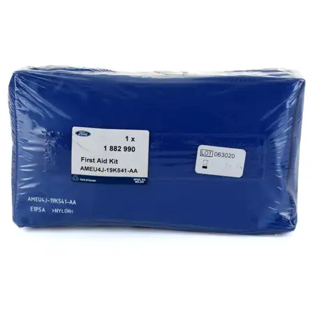 ORIGINAL Ford Pannenset Notfallset Erste Hilfe Verbandkasten MHD 07.2023 2311396