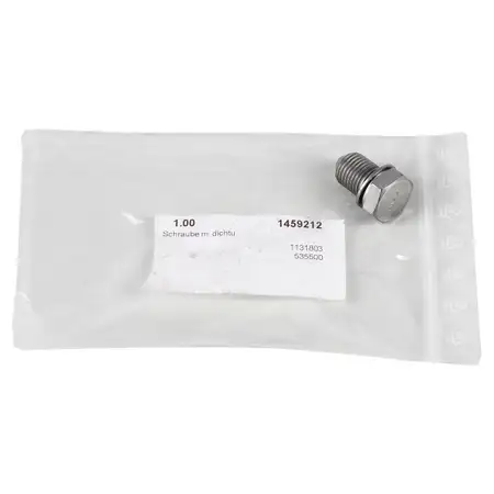 ORIGINAL Ford &Ouml;lablassschraube Verschlussschraube &Ouml;lwanne M14x1,5mm 1459212