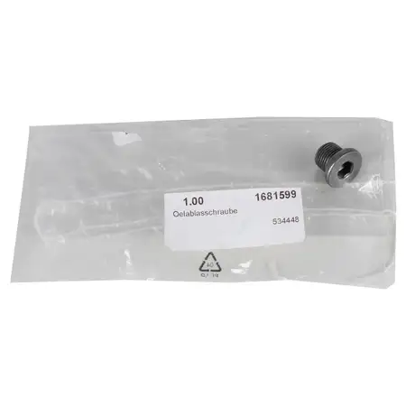 ORIGINAL Ford &Ouml;lablassschraube Verschlussschraube &Ouml;lwanne M14x1,25mm 1681599