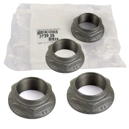 4x ORIGINAL PSA Mutter Achsmutter Achsstummel C5 II III C6 508 I hinten 3739.28