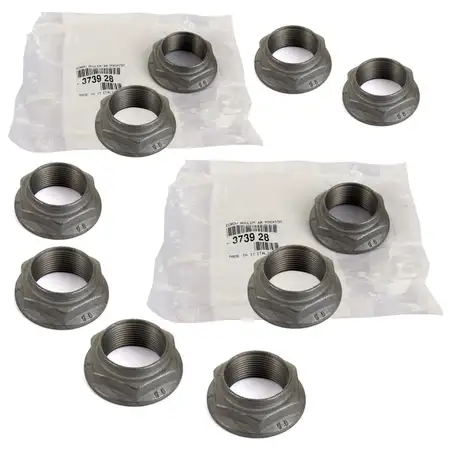 10x ORIGINAL PSA Mutter Achsmutter Achsstummel C5 II III C6 508 I hinten 3739.28