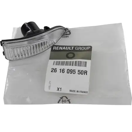 ORIGINAL Renault Lichtscheibe Au&szlig;enspiegel Blinker MEGANE III rechts 261609550R