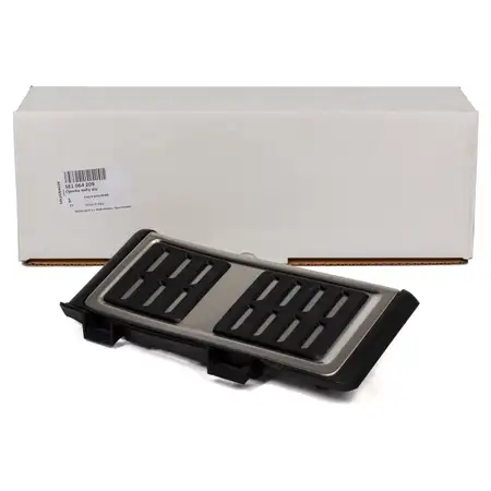 ORIGINAL Skoda Abdeckung Fu&szlig;st&uuml;tze EDELSTAHL OCTAVIA 3 SUPERB KODIAQ 5E1064209