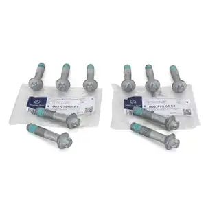 10x ORIGINAL Mercedes-Benz Schraube f&uuml;r Radnabe Radlager vorne 0029906503