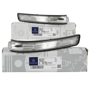 2x ORIGINAL Mercedes Blinkleuchte Au&szlig;enspiegel LED W169 W245 links + rechts