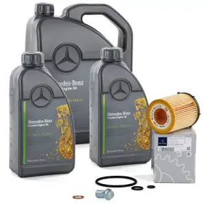 ORIGINAL Mercedes-Benz Motor&ouml;l 5W30 MB 229.51 7 Liter + &Ouml;lfilter 2701800109