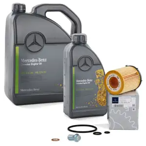 ORIGINAL Mercedes-Benz Motor&ouml;l 5W30 MB 229.51 6 Liter + &Ouml;lfilter 2701800109