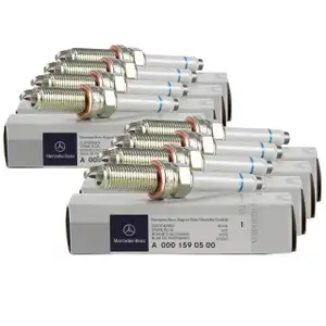8x ORIGINAL Mercedes-Benz Z&uuml;ndkerze W177 W205 W213 W463 X/C253 W222 0001590500