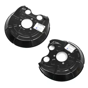 2x ORIGINAL GM Opel Abdeckblech Bremsankerblech SIGNUM VECTRA C hinten