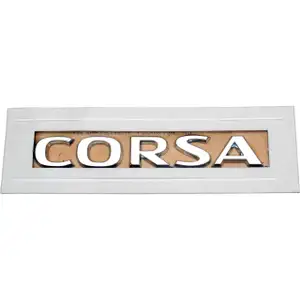 ORIGINAL Opel Emblem Plakette Schriftzug Logo Heckklappe Corsa D 5177440