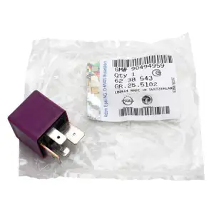 ORIGINAL GM Relais Kraftstoffpumpe Benzinpumpe Astra Omega Vectra Zafira 6238543