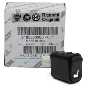 ORIGINAL Alfa Romeo Schalter Sitzheizung 147 156 166 GIULIETTA GT MITO 185500980
