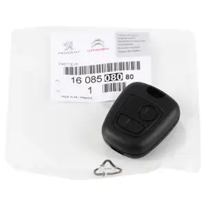 ORIGINAL Peugeot Sender Funkfernbedienung Fernbedienung 1608508080 f&uuml;r 107