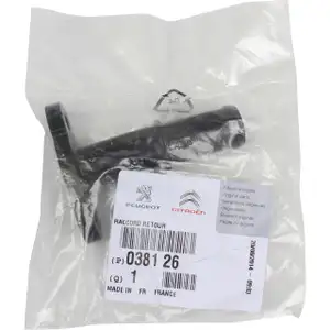 ORIGINAL Citroen Peugeot &Ouml;lleitung &Ouml;lr&uuml;cklaufleitung Turbolader Lader 0381.26