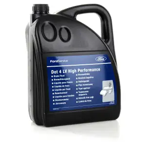 ORIGINAL Ford Bremsfl&uuml;ssigkeit DOT 4 LV High Performance 5 Liter 1847948