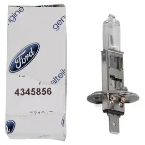 ORIGINAL Ford Halogenlampe Gl&uuml;hlampe H1 12V 55W P14.5s (1 St&uuml;ck) 4345856