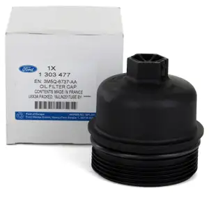 ORIGINAL Ford Deckel &Ouml;lfilter &Ouml;lfiltergeh&auml;use FOCUS II MONDEO IV 2.0TDCi 1303477