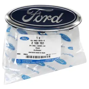 ORIGINAL Ford Emblem Logo Plakette FIESTA V MK5 vorne 2108761