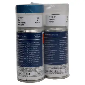 ORIGINAL Ford Lackspr&uuml;hdose DIVE BLAU-METALLIC + Klarlack 150ml 1772360