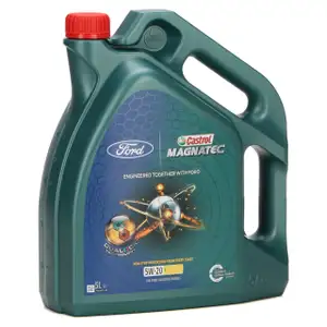 ORIGINAL Ford CASTROL Motor&ouml;l &Ouml;l Magnatec Professional E 5W20 5 Liter 151A95