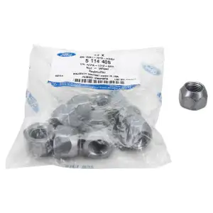 10x ORIGINAL Ford Radmutter Radschraube f&uuml;r Stahlfelge M12x1,5mm 5114405