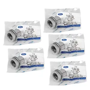 5x ORIGINAL Ford Radmutter Stahlfelge Alufelge M14x2,0mm TRANSIT 00-2014 1576438