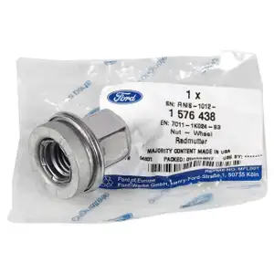 ORIGINAL Ford Radmutter Stahlfelge Alufelge M14x2,0mm TRANSIT 2000-2014 1576438