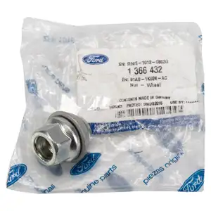 ORIGINAL Ford Radmutter Radschraube f&uuml;r Alufelge M12x1,5mm 1366432